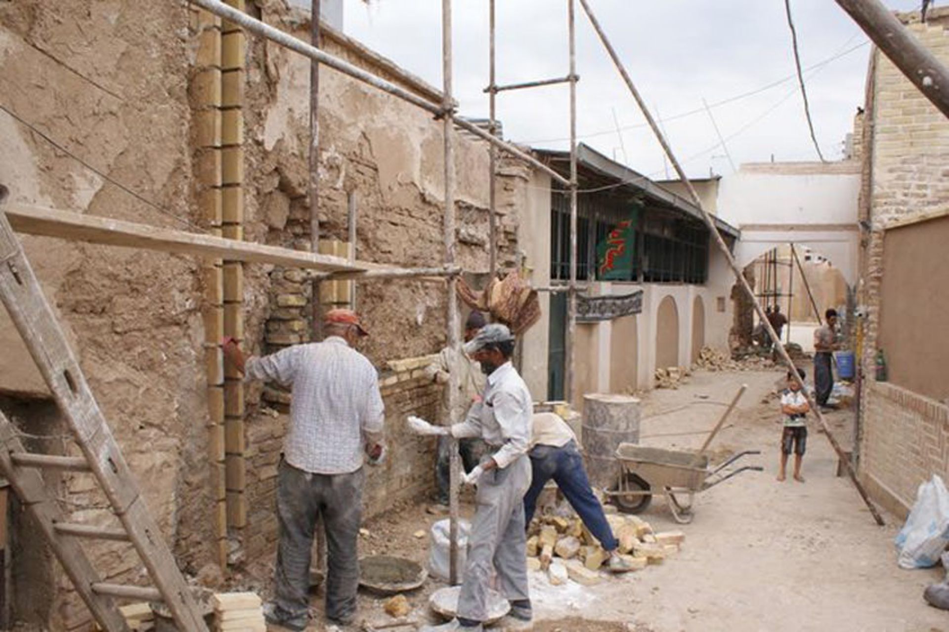 مرمت بناهای تاریخی ایران