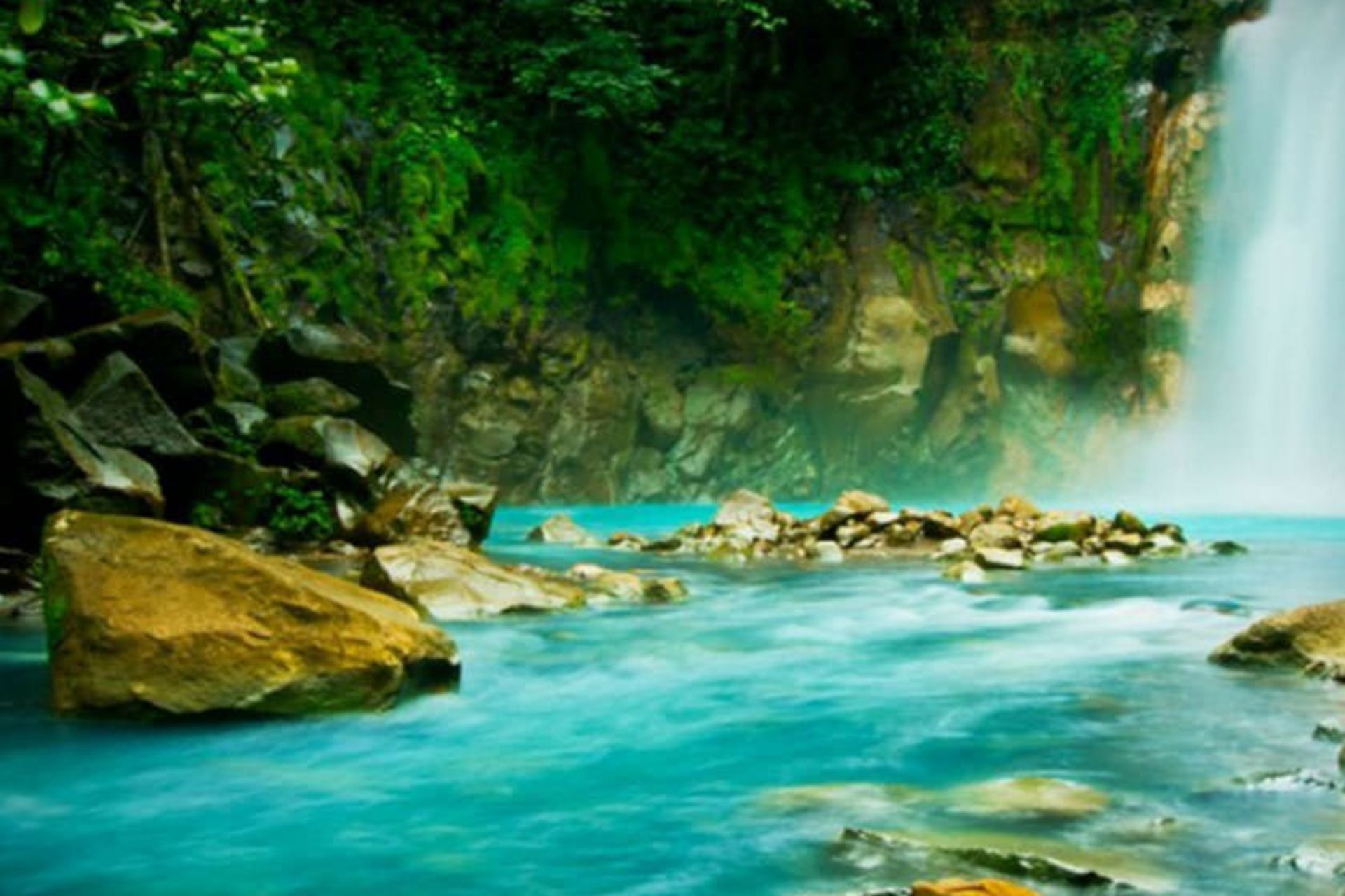 Rio Celeste Waterfall