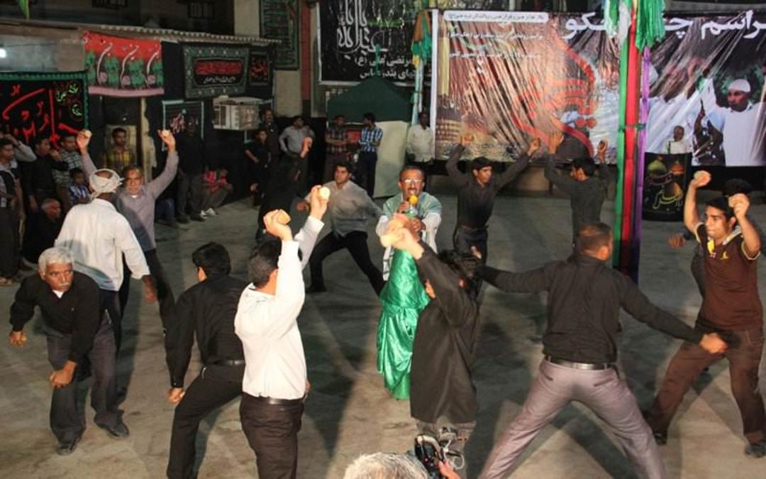 مراسم سنگ زنی بندرعباس