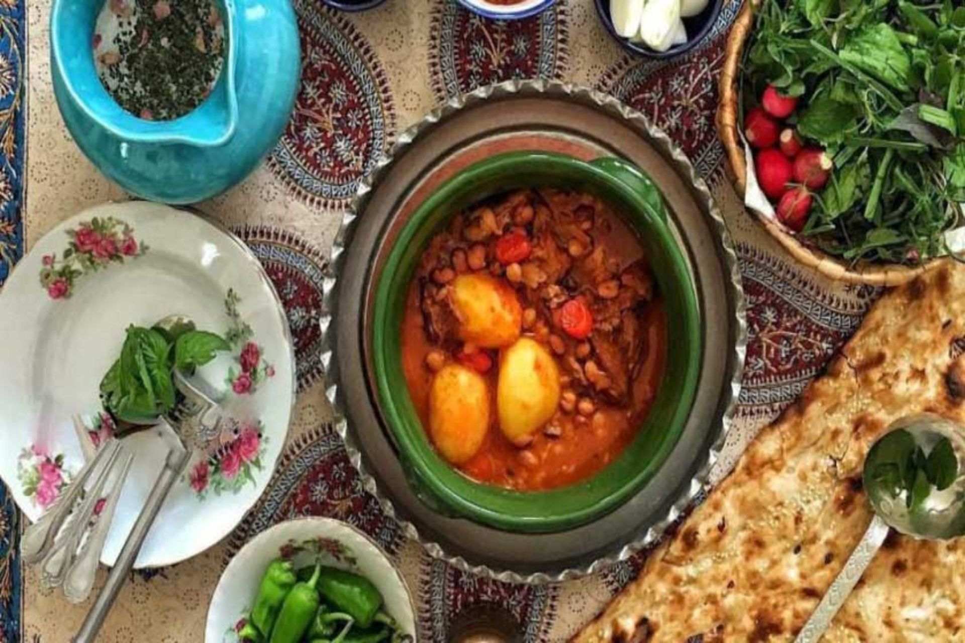 آبگوشت قنبید قم