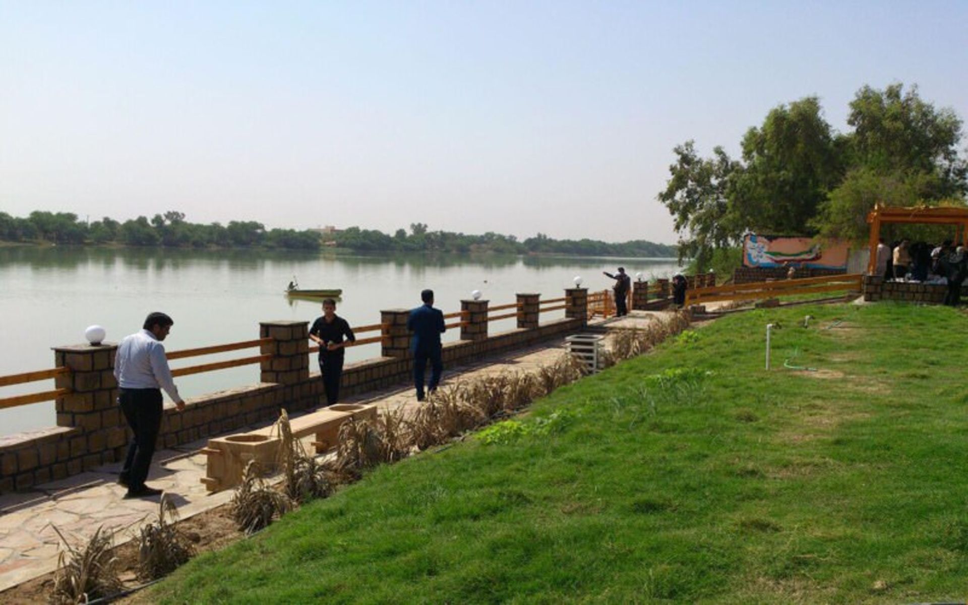 پارک ساحلی روستای بدریه خرمشهر