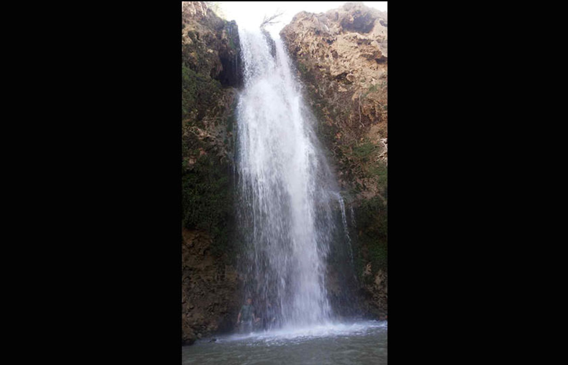  آبشار آب گرم کلات 