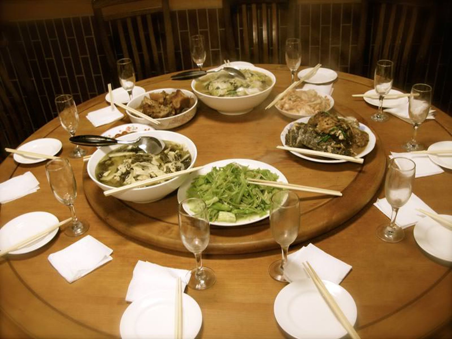 میز غذای چینی
