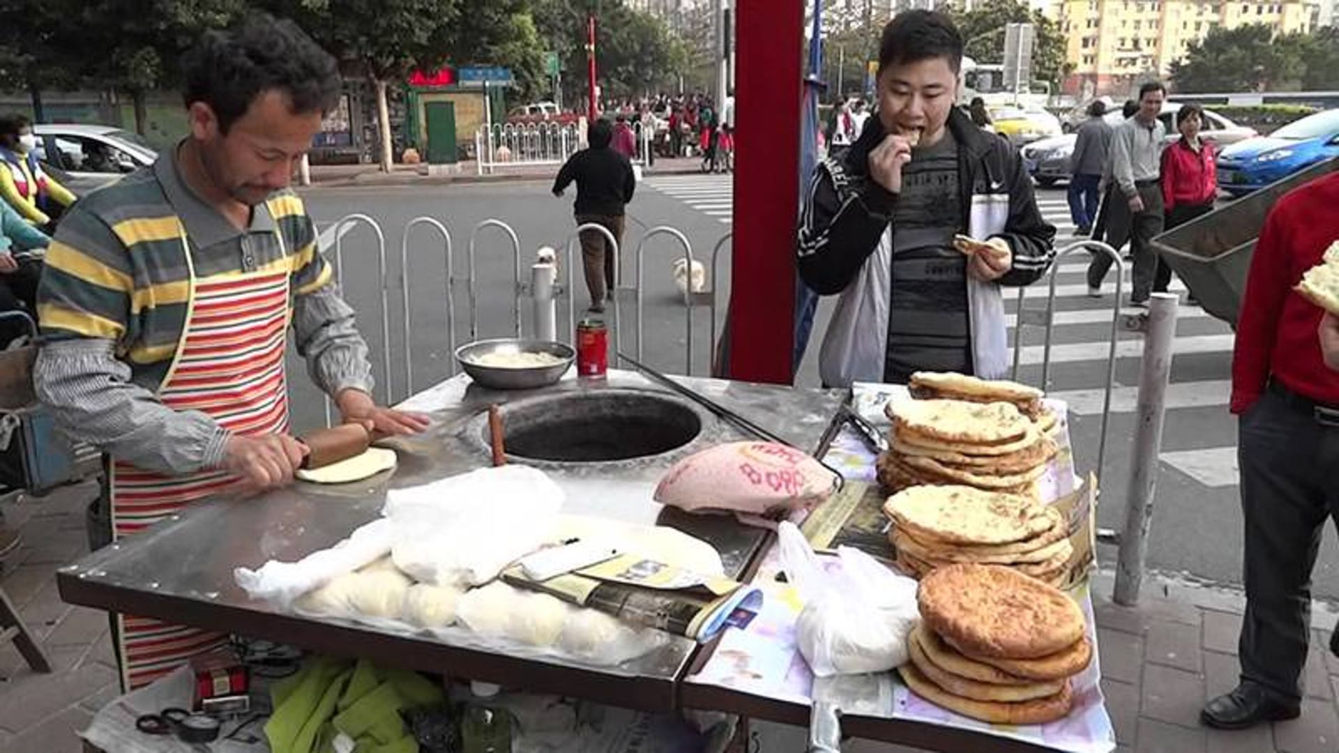 غذای خیابانی در چین