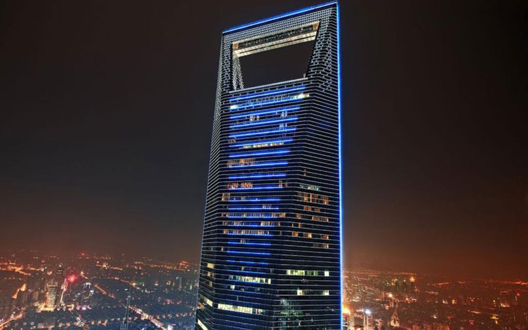 مرکز مالی جهانی شانگهای (Shanghai World Financial Center)