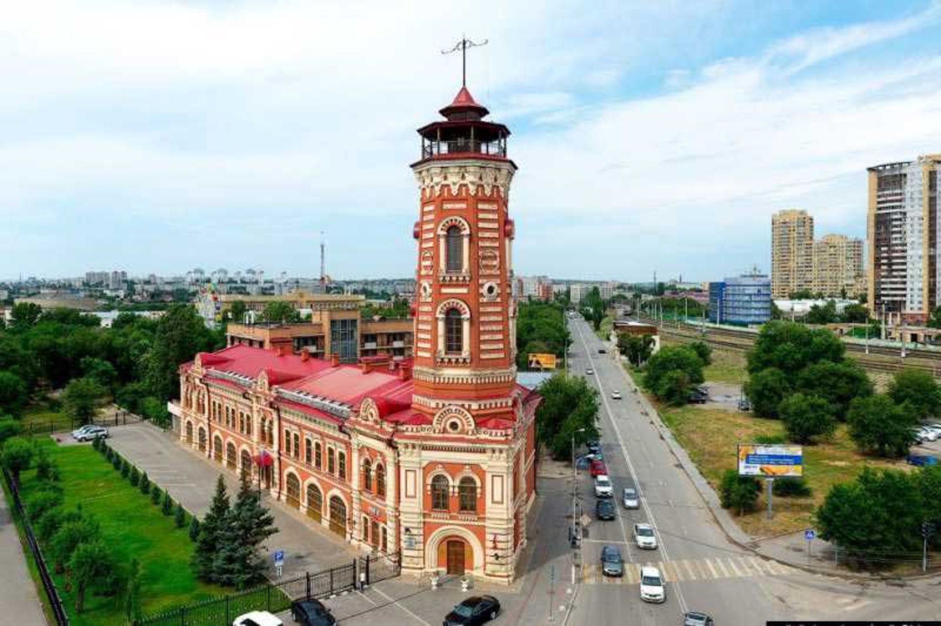 برج آتش نشانی (Zatsaritsynskaya Fire Tower)