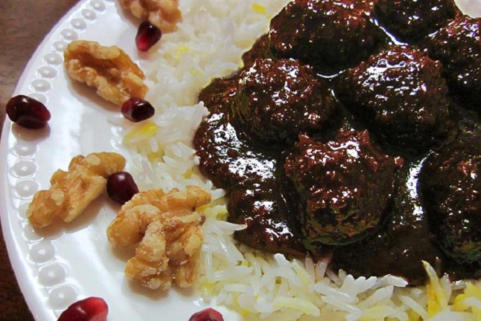 خورشت فسنجان با کشک تفرش