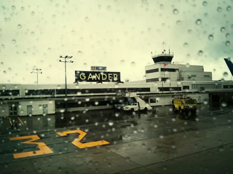 فرودگاه بین‌المللی گاندر، نیوفاندلند، کانادا (Gander International Airport, Newfoundland, Canada)