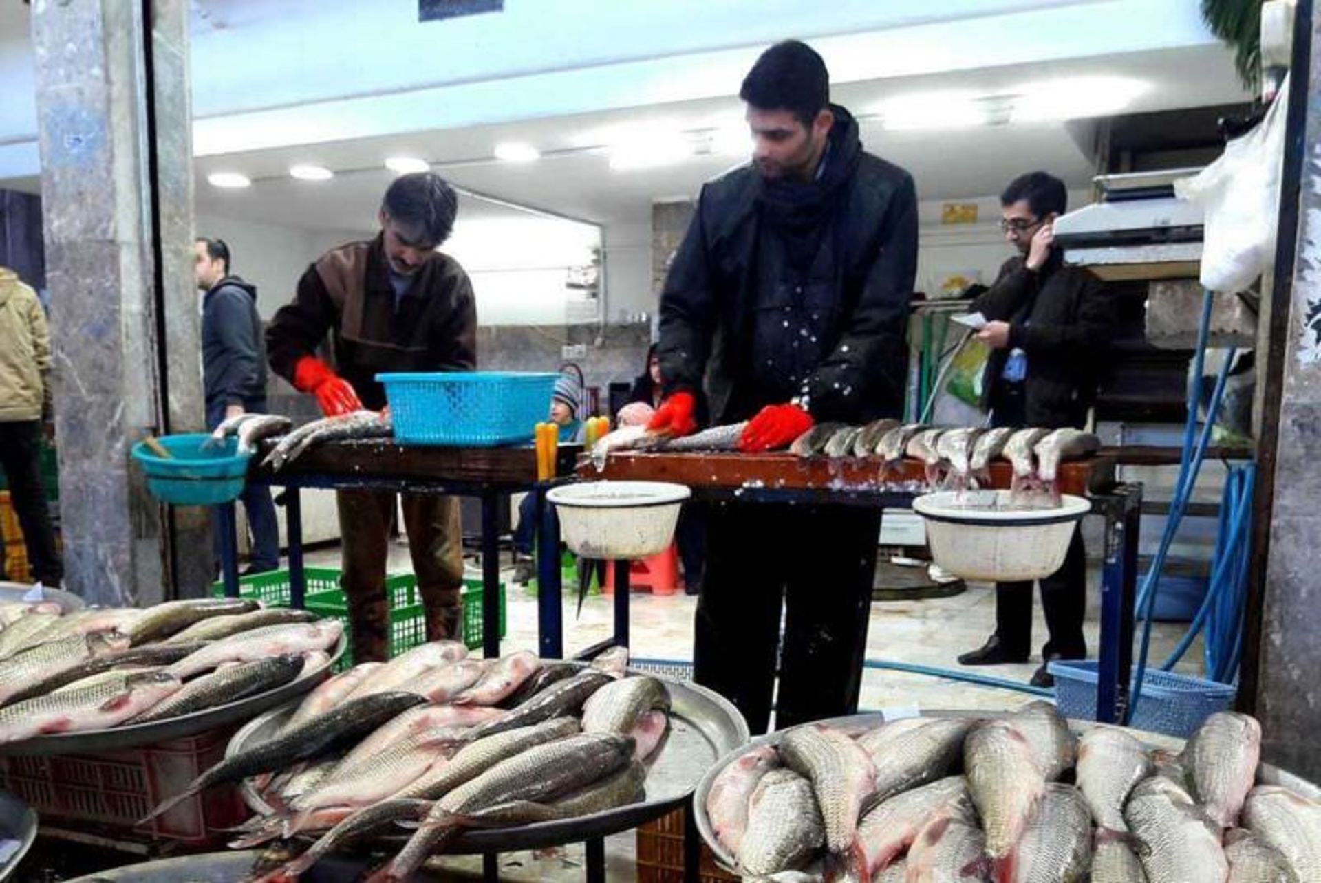 بازار ماهی فروشان