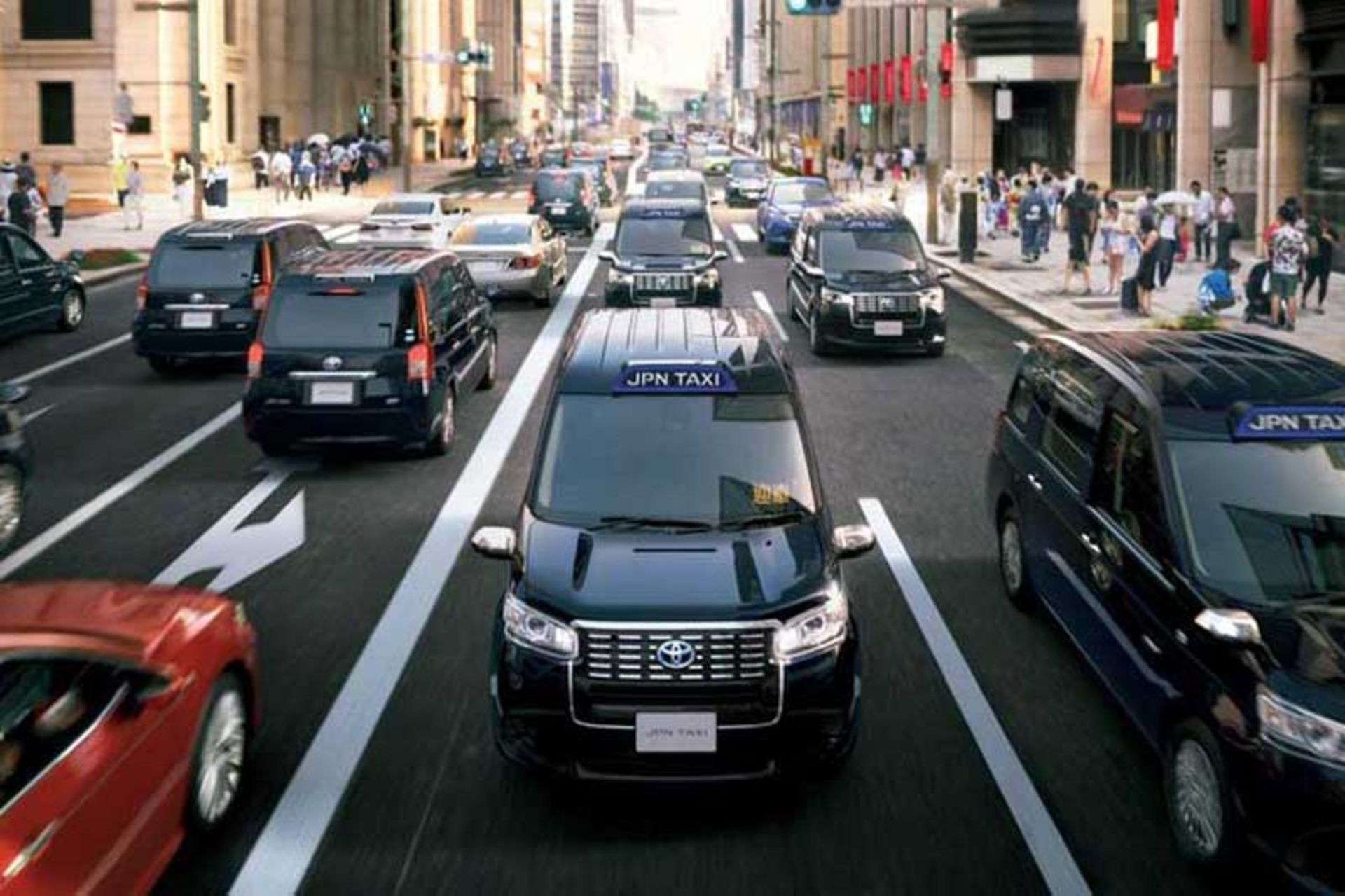 مدیریت توسعه گردشگری با تاکسی های جدید در توکیو