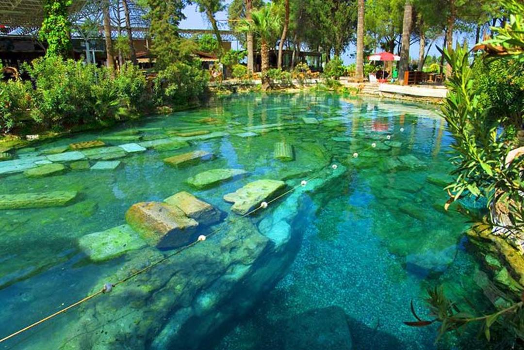 استخر باستانی پاموکاله (Pamukkale Antique Pool)