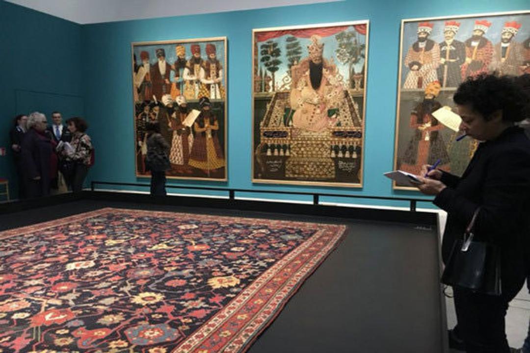 آثار کاخ گلستان در موزه لوور