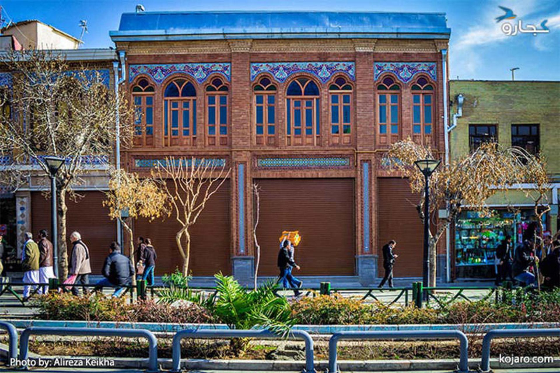 معماری بناهای خیابان ناصر خسرو تهران