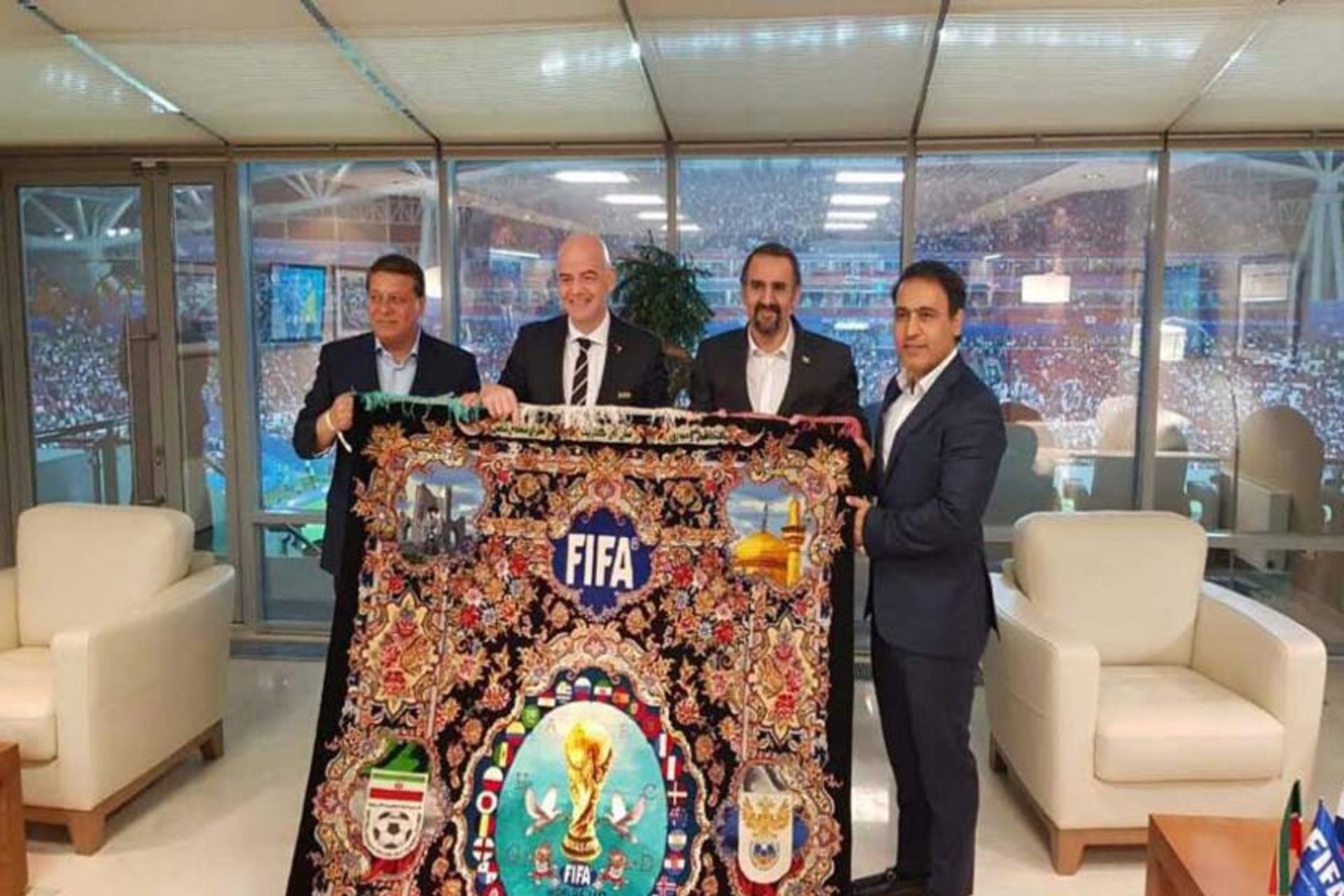 فرش دستباف جام جهانی