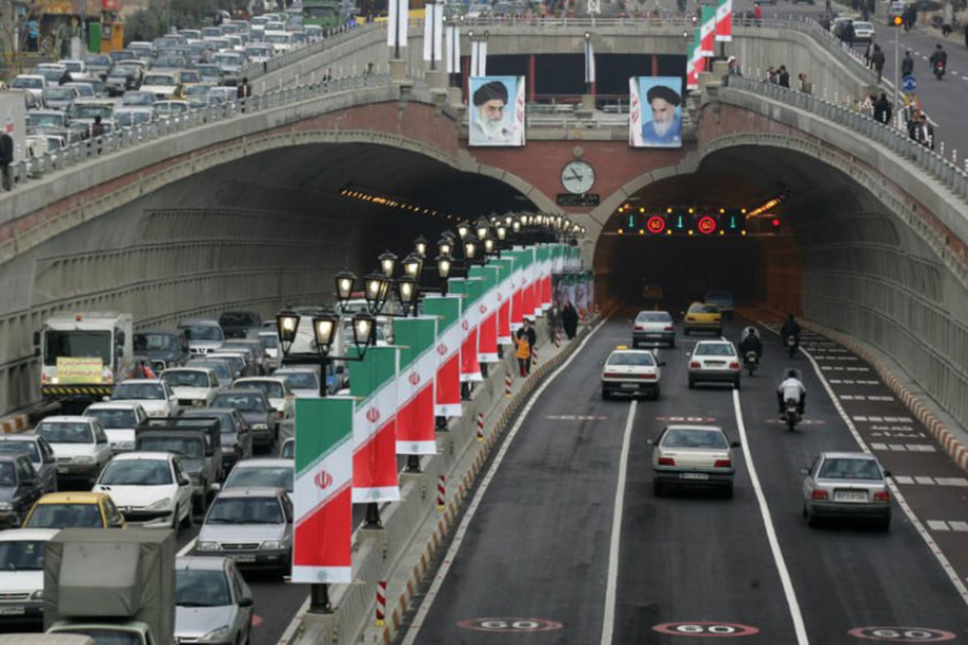 ممنوعیت موتورسیکلت ها در تونل های تهران