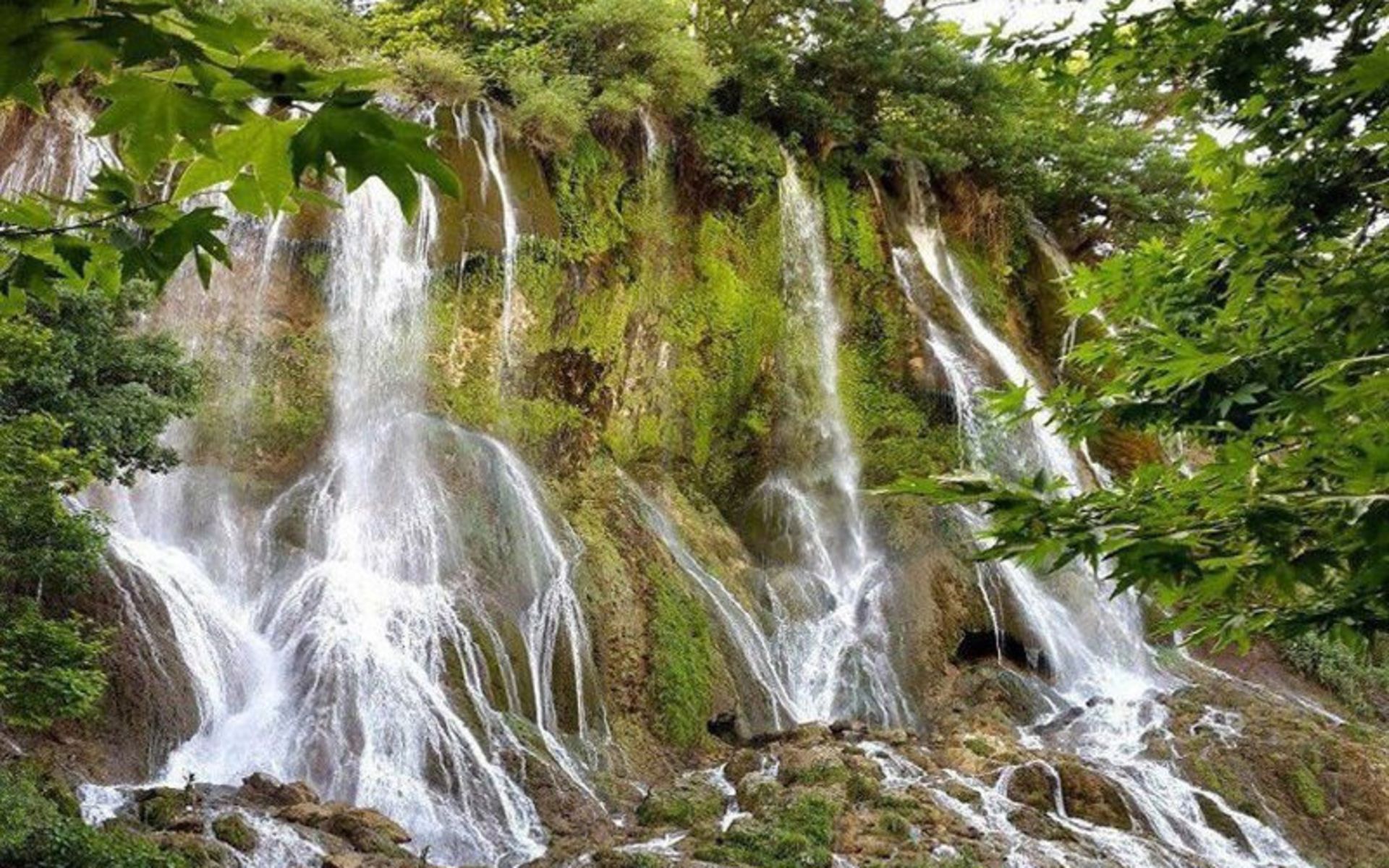 آبشار سرکانه و افرینه