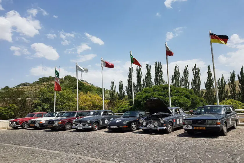 کاروان خودروهای کلاسیک هلند در تبریز