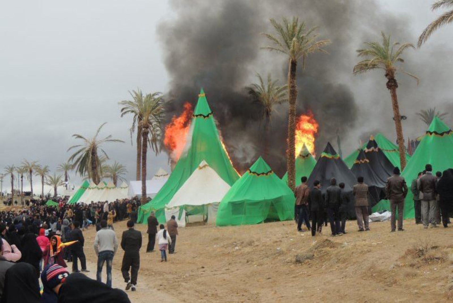 خیمه سوزان
