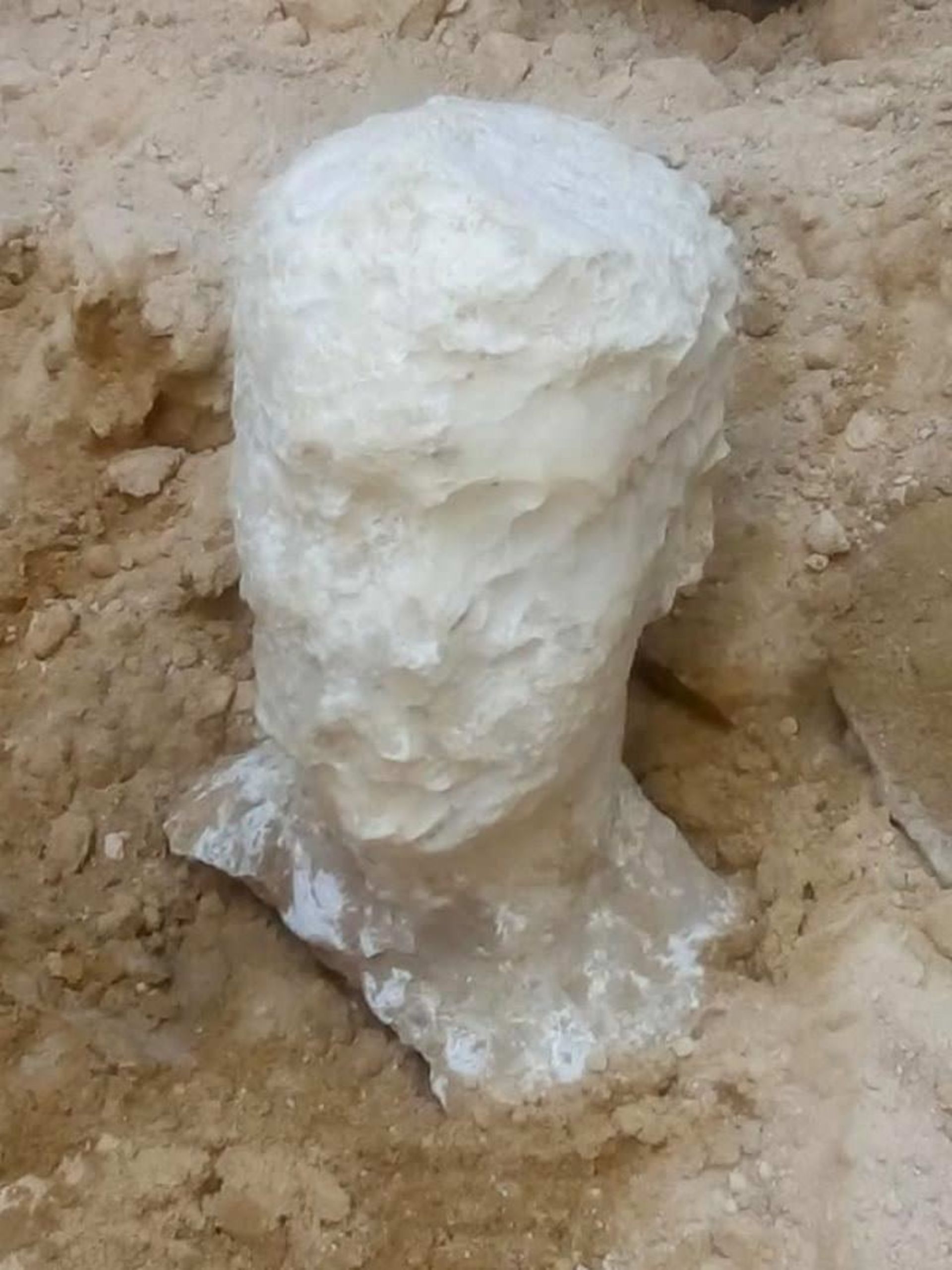 مجسمه مرمری کشف شده در اسکندریه