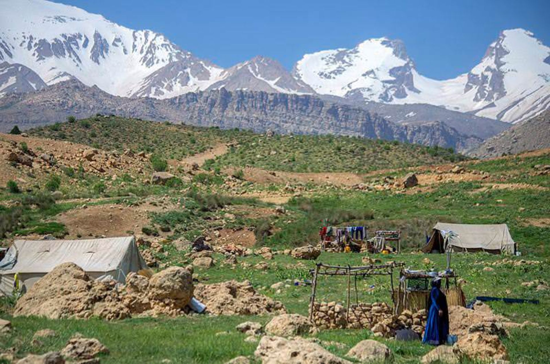 چادر عشایر روستای خفر