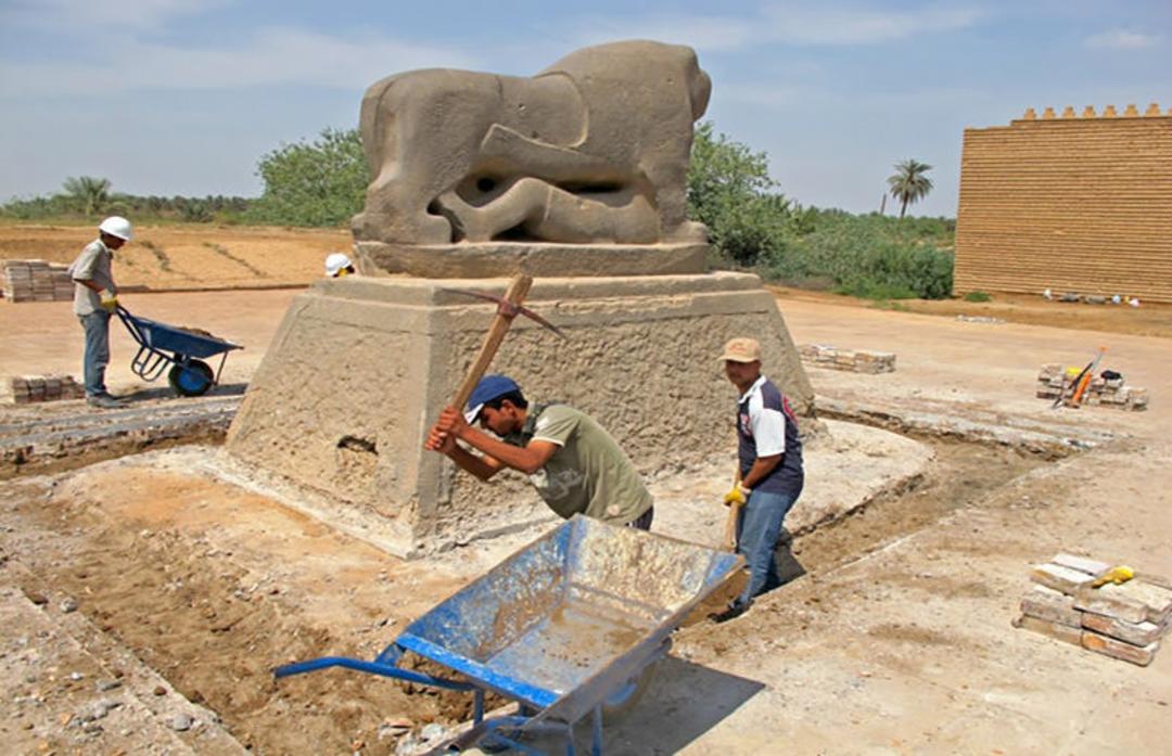 بازسازی آثار باستانی