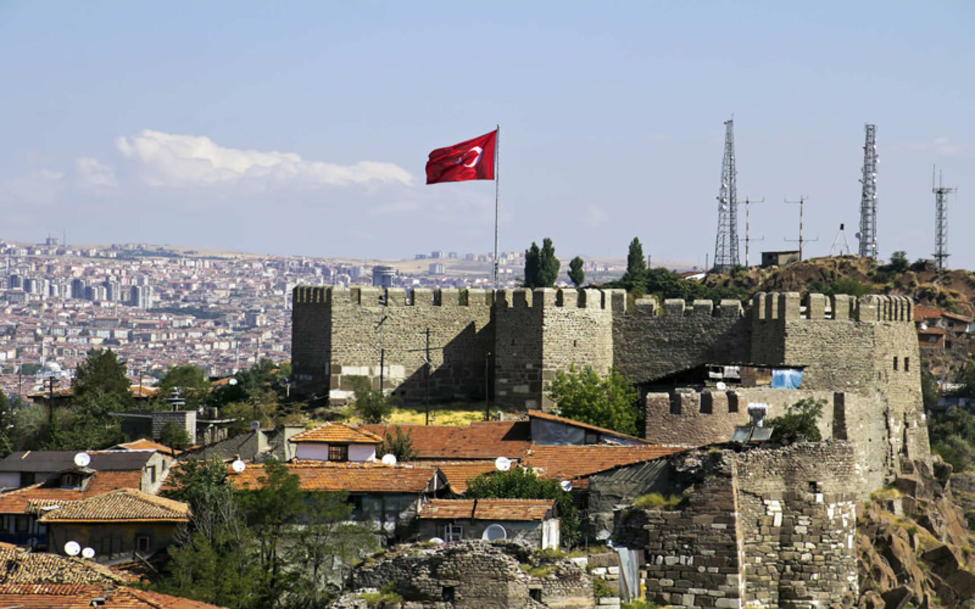 قلعه آنکارا (Ankara Castle)