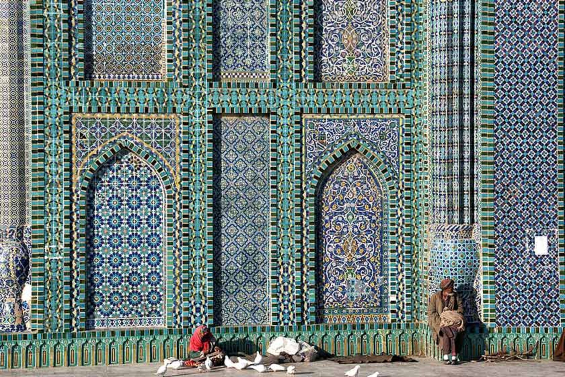مسجد کبود مزار شریف