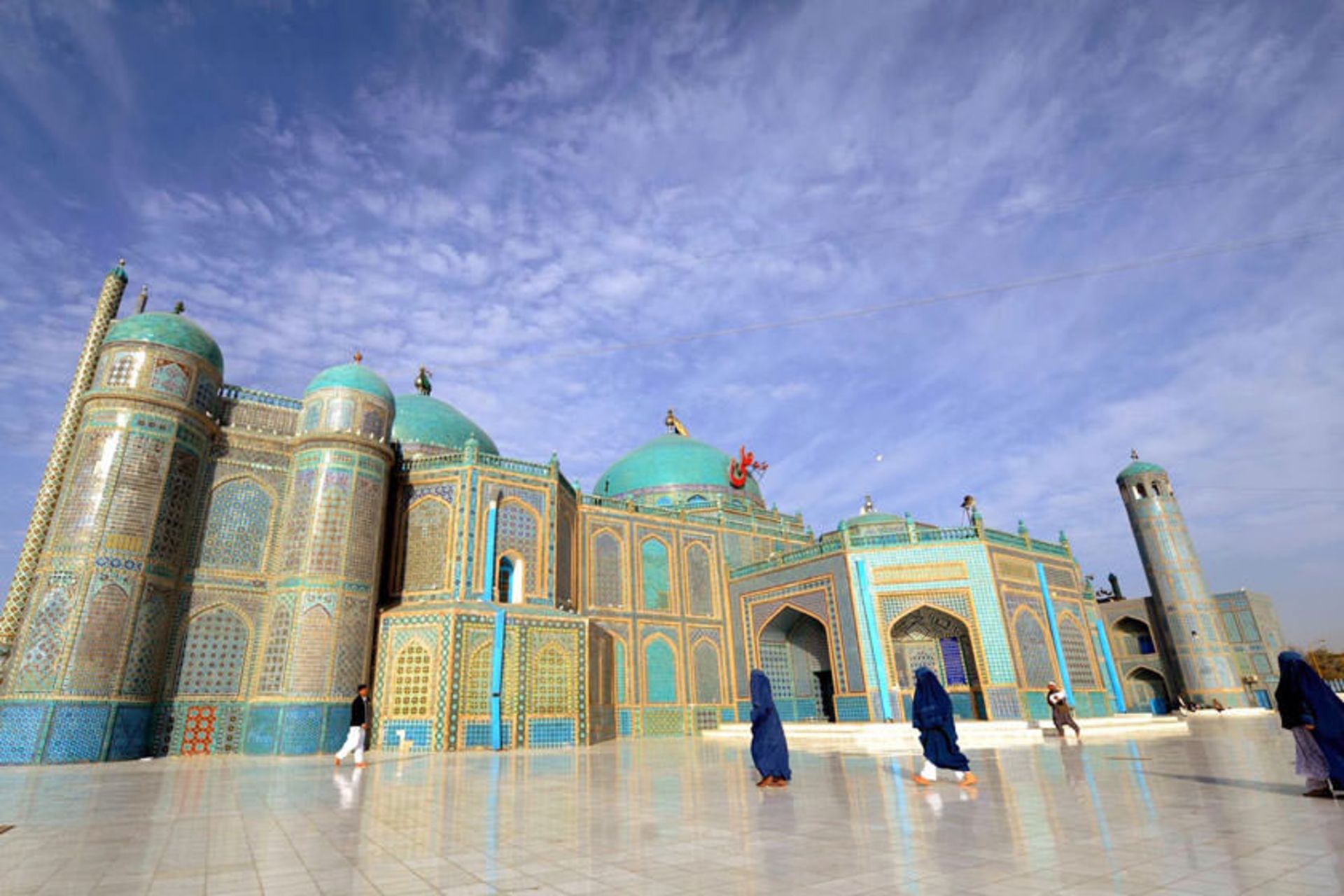 مسجد کبود مزار شریف
