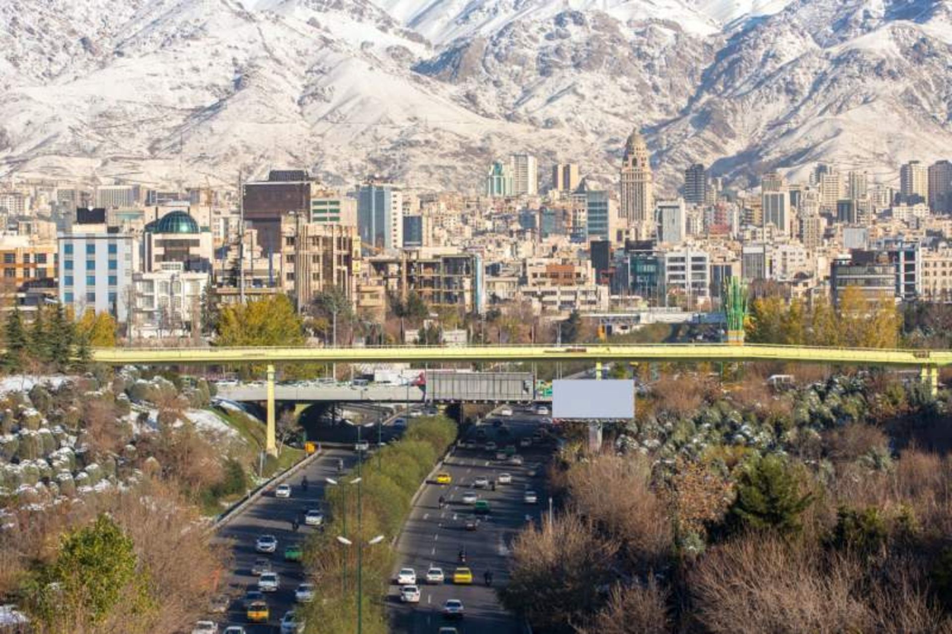 تهران در زمستان