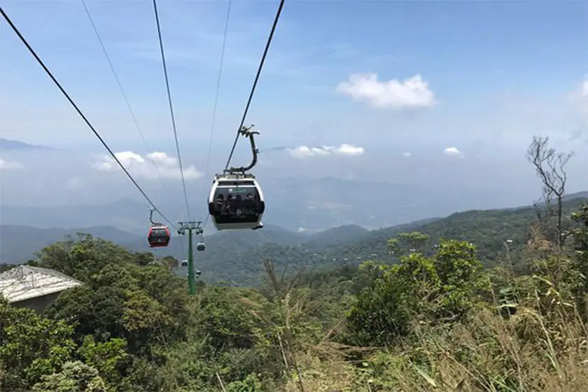 bà nà hills cable car