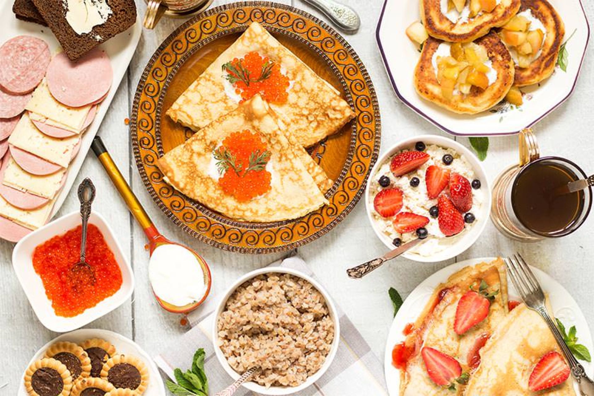 بهترین مکان های سن پترزبورگ برای صرف صبحانه و چاشت