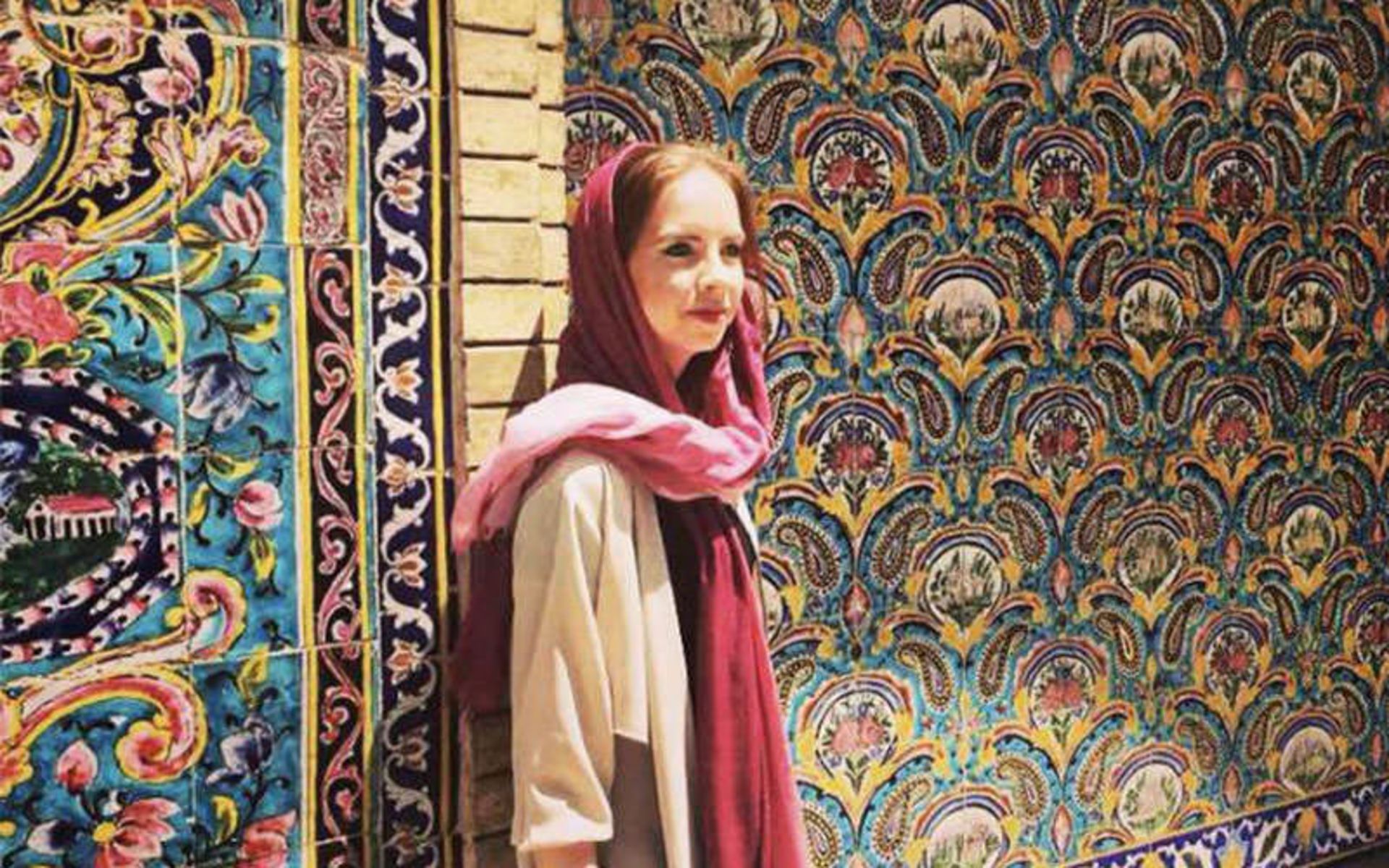 توریست اسپانیایی در ایران