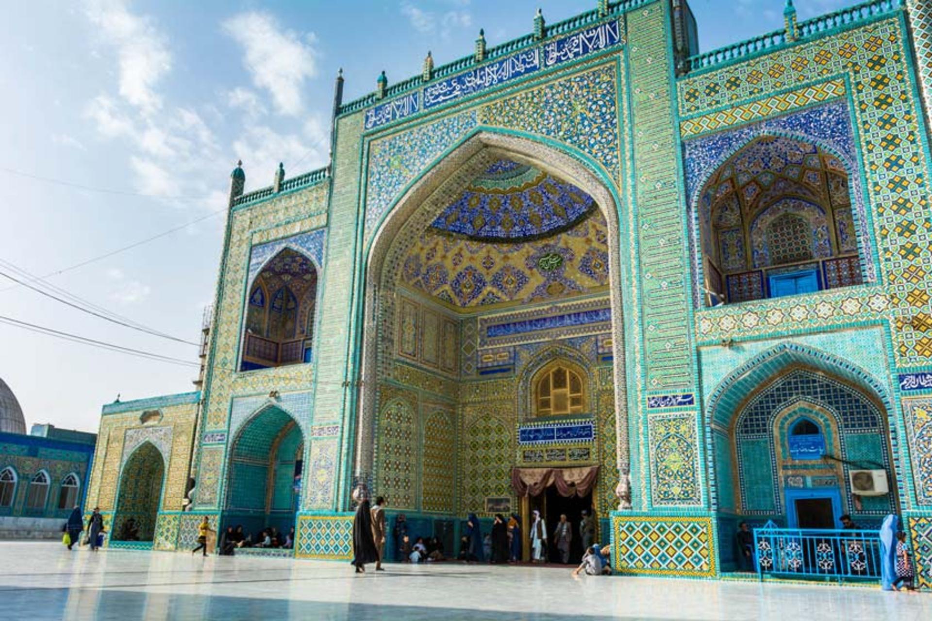 مسجد کبود مزار شریف
