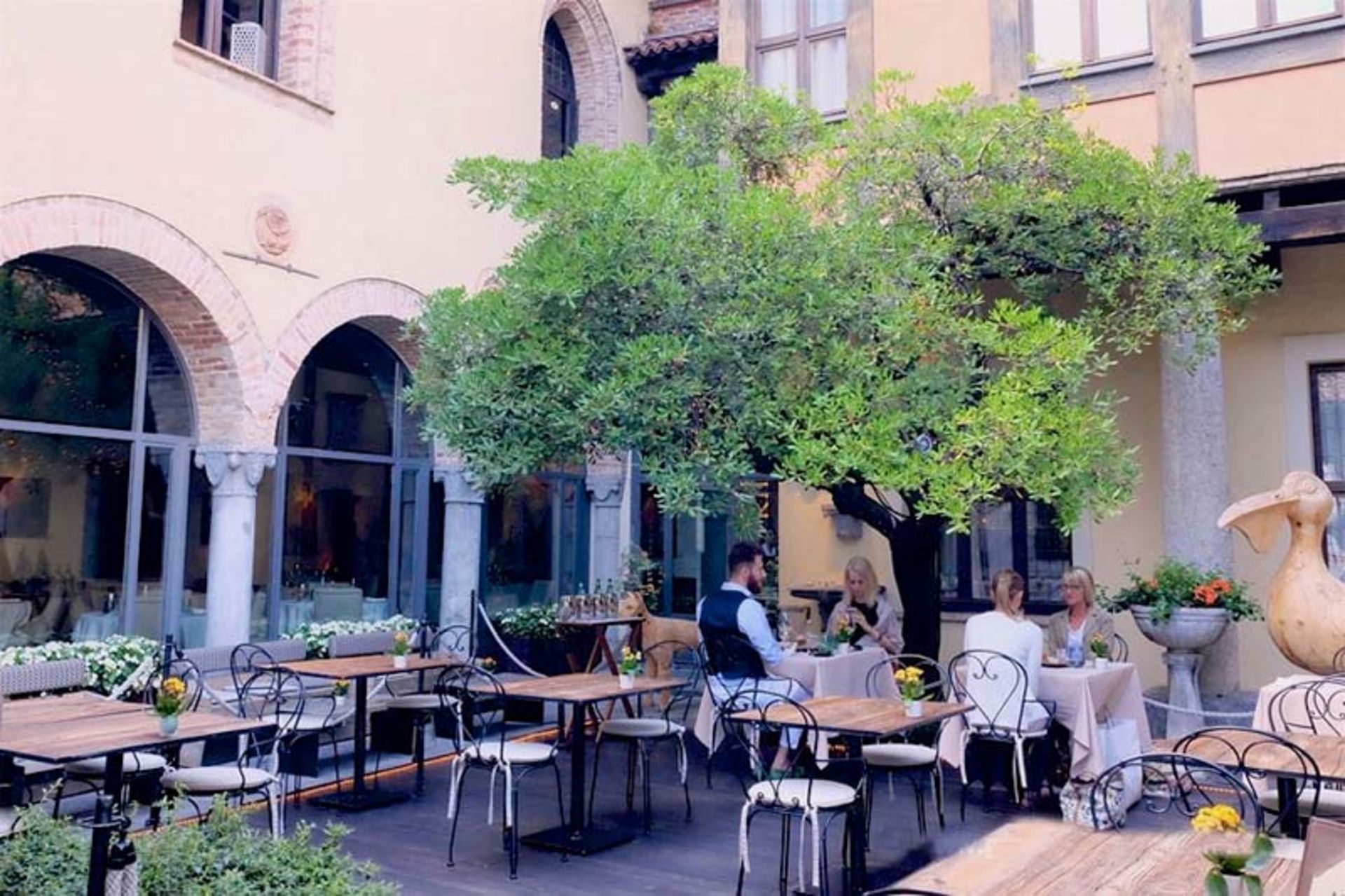 رستوران I Tigli in Theoria