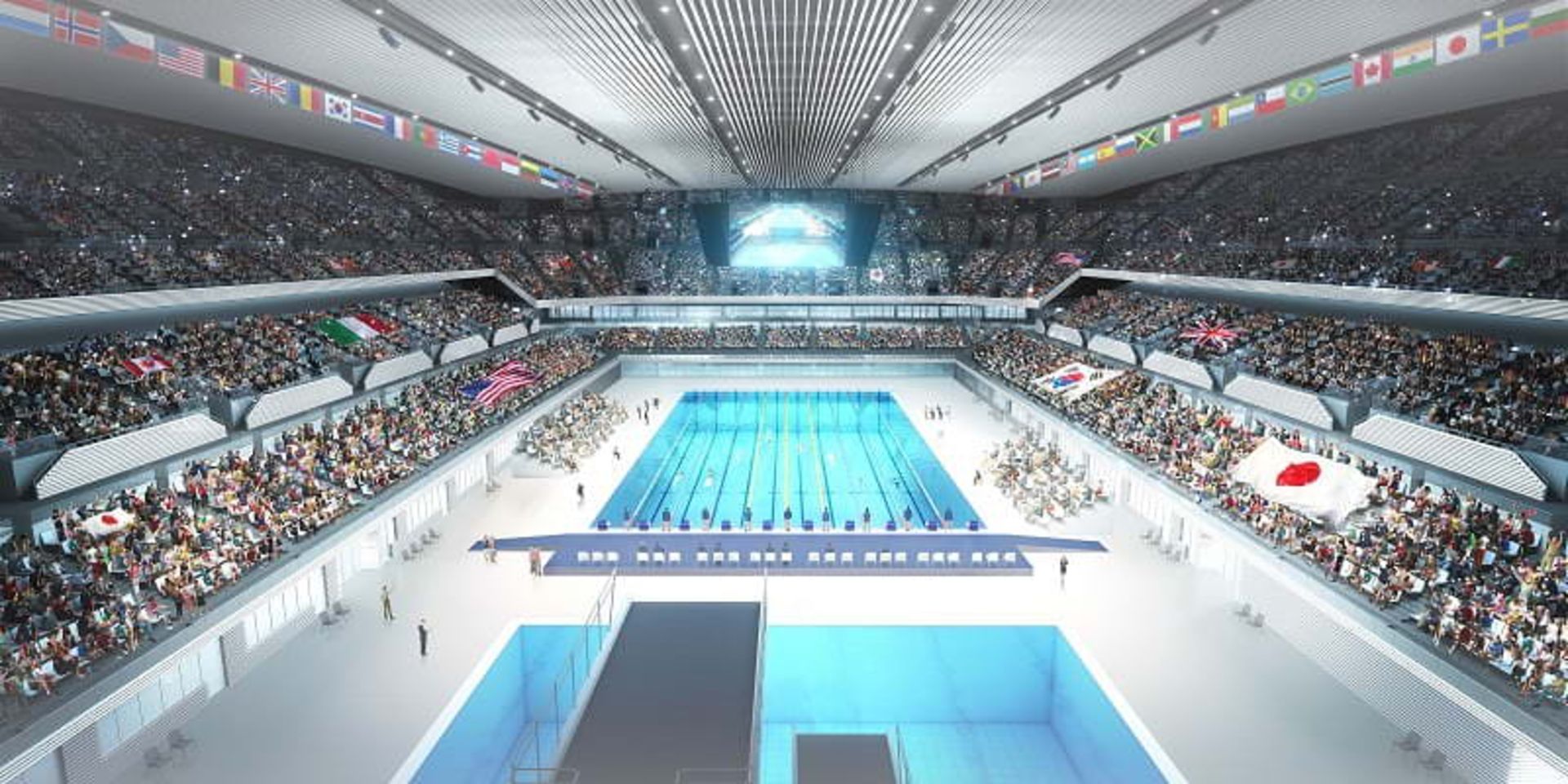 مرکز ورزش‌های آبی توکیو / Olympic Aquatics Centre
