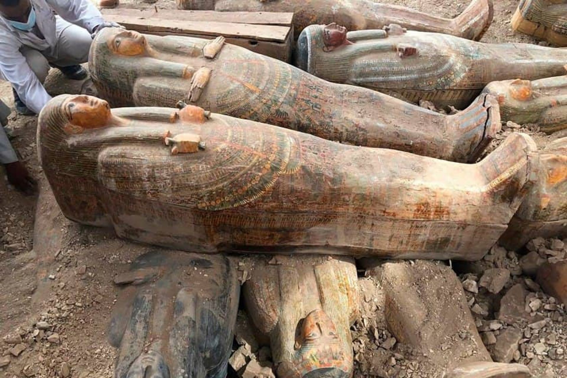 ۳۰ تابوت باستانی جدید در مصر