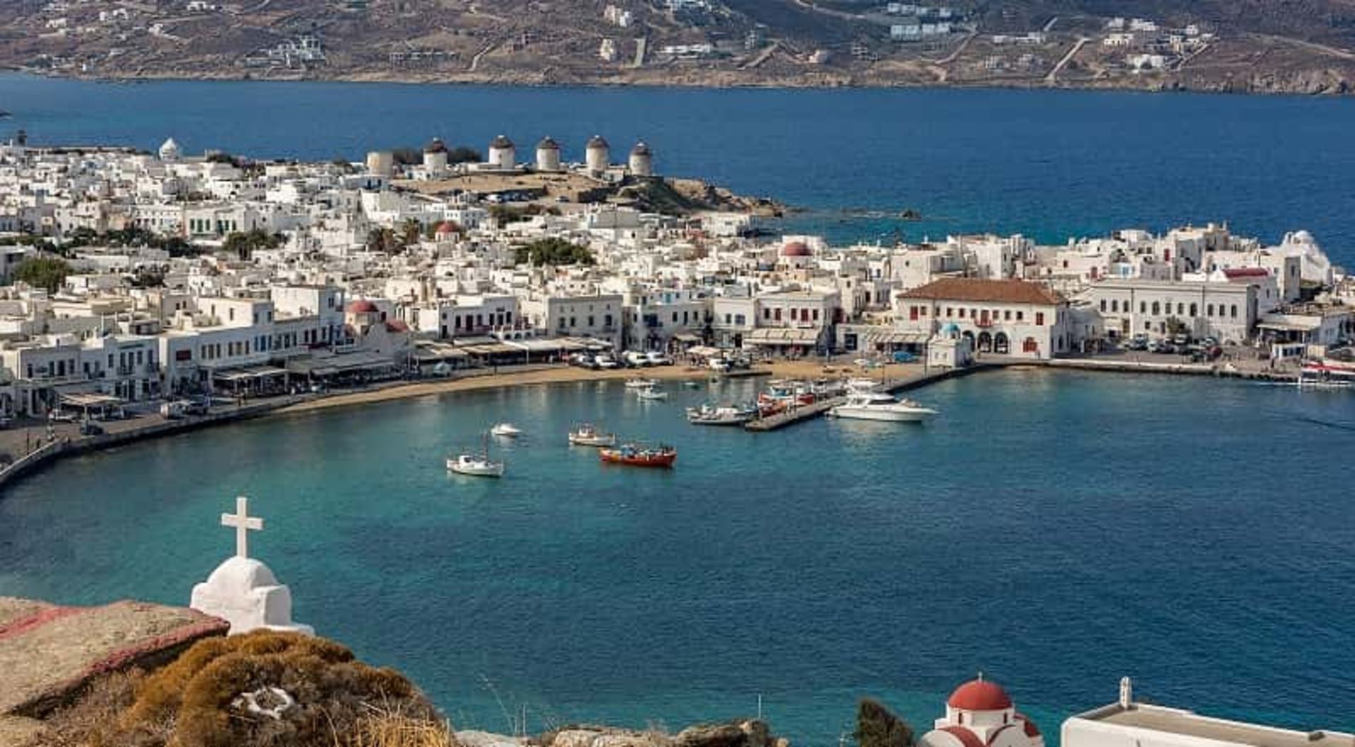 جزیره میکونوس؛ یونان
