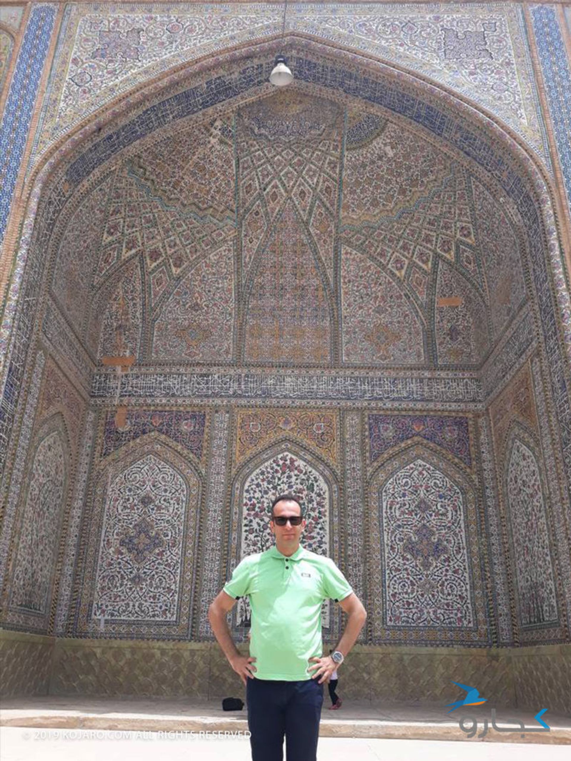 سفرنامه شیراز مسعود آقایی