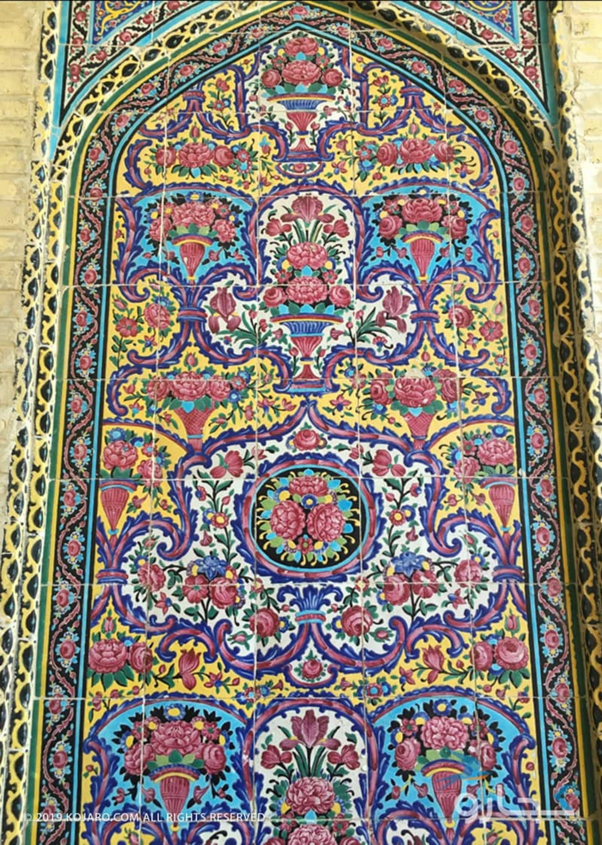 کاشیکاری مسجد نصیر الملک