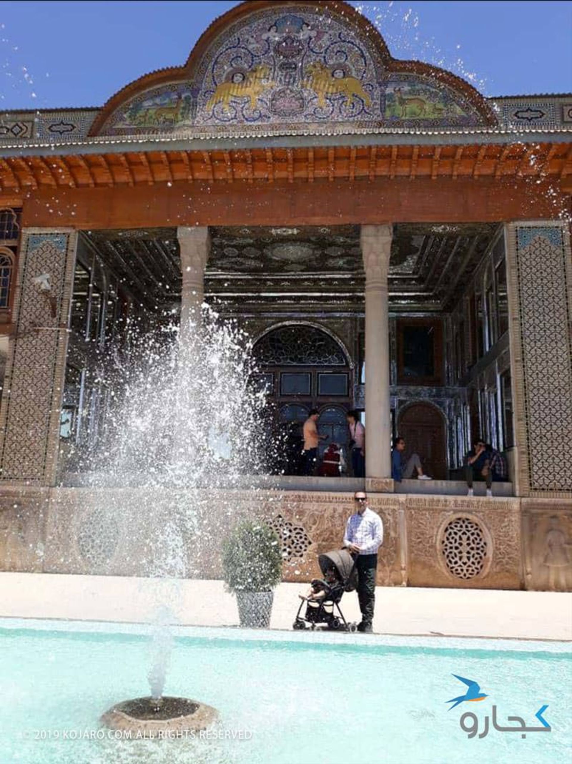 سفرنامه شیراز مسعود آقایی