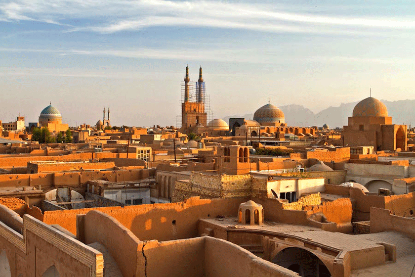 معماری خشتی یزد