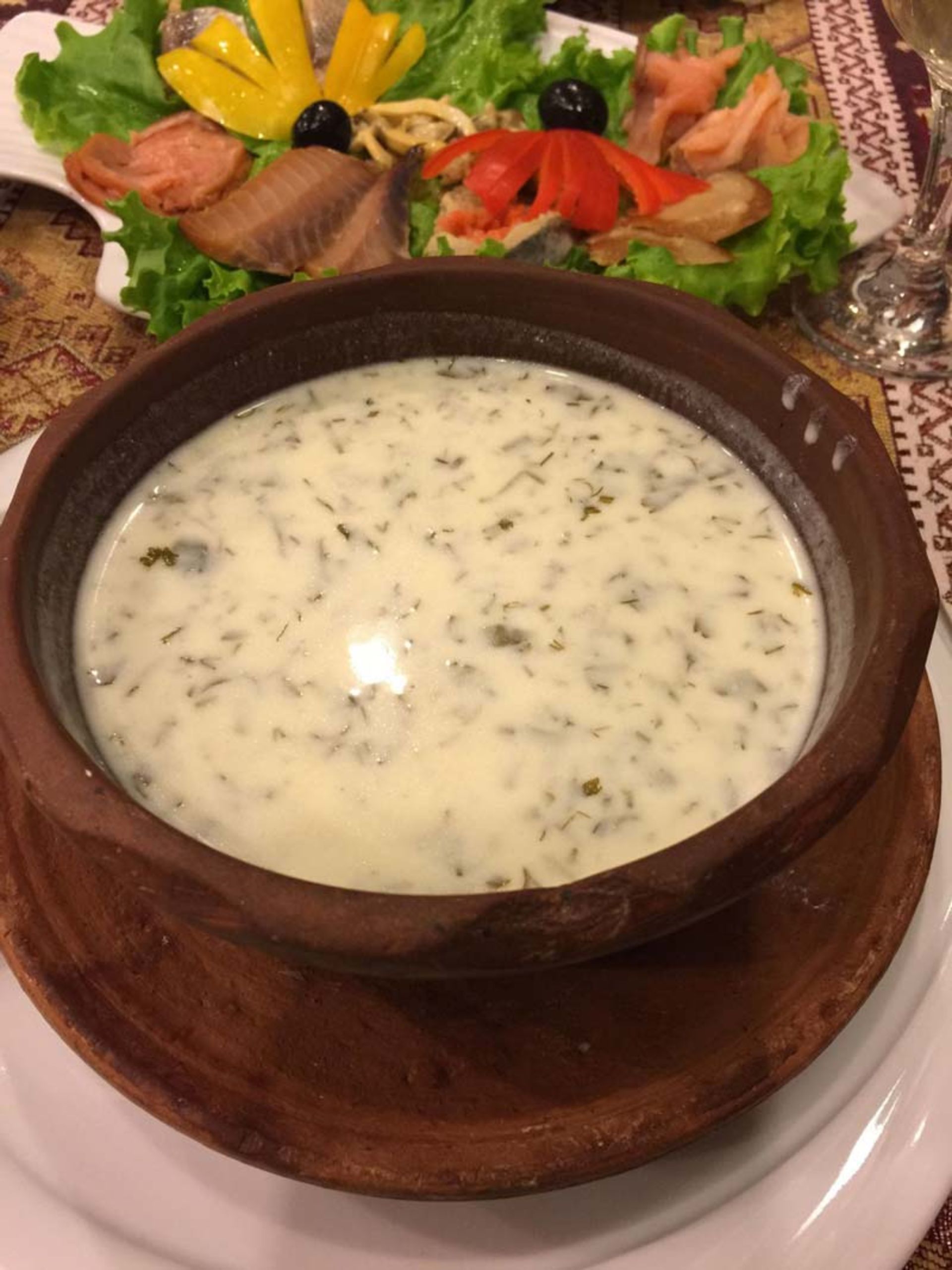 دوگا یا آش دوغ آذربایجانی