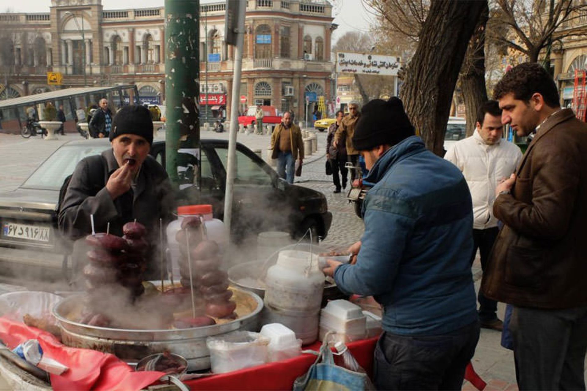 خوراکی‌های خیابانی شهر تهران