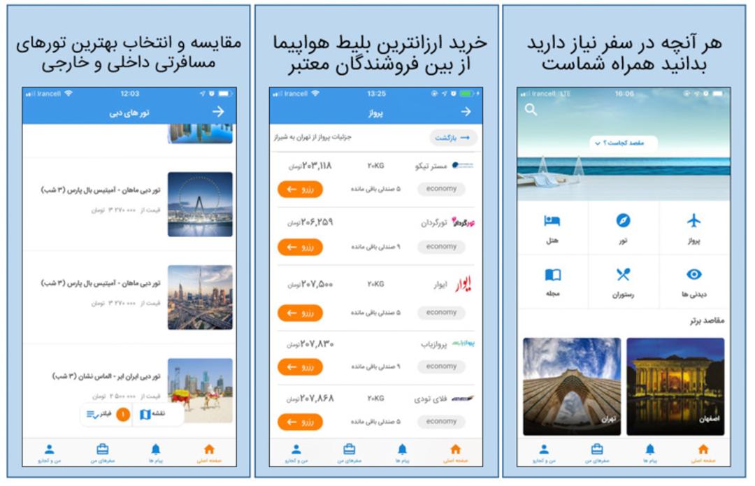 اپلیکیشین کجارو