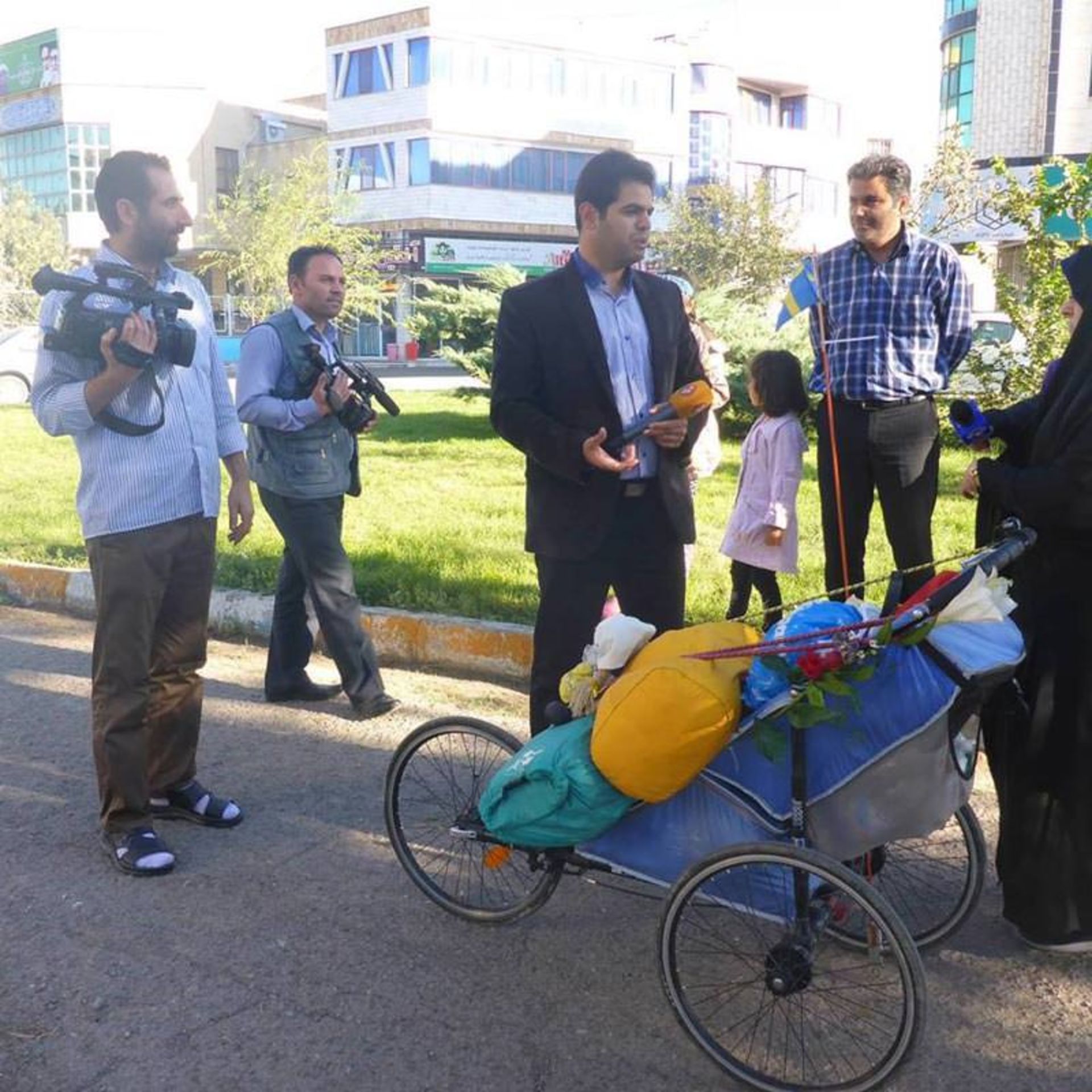 ایرانگردی دونده سوئدی