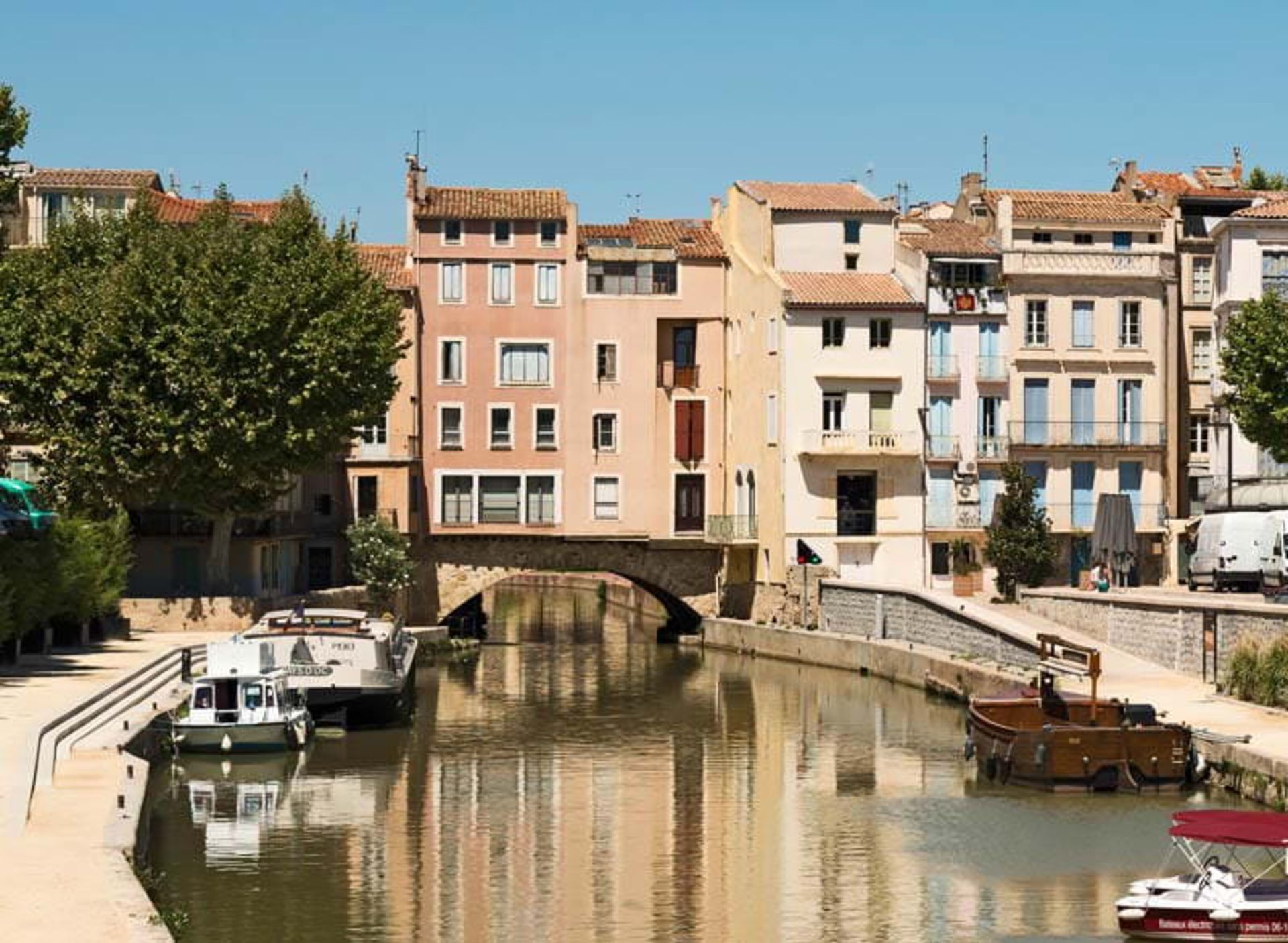 ناربون، فرانسه؛ پل بازرگانان (Pont des Marchands)
