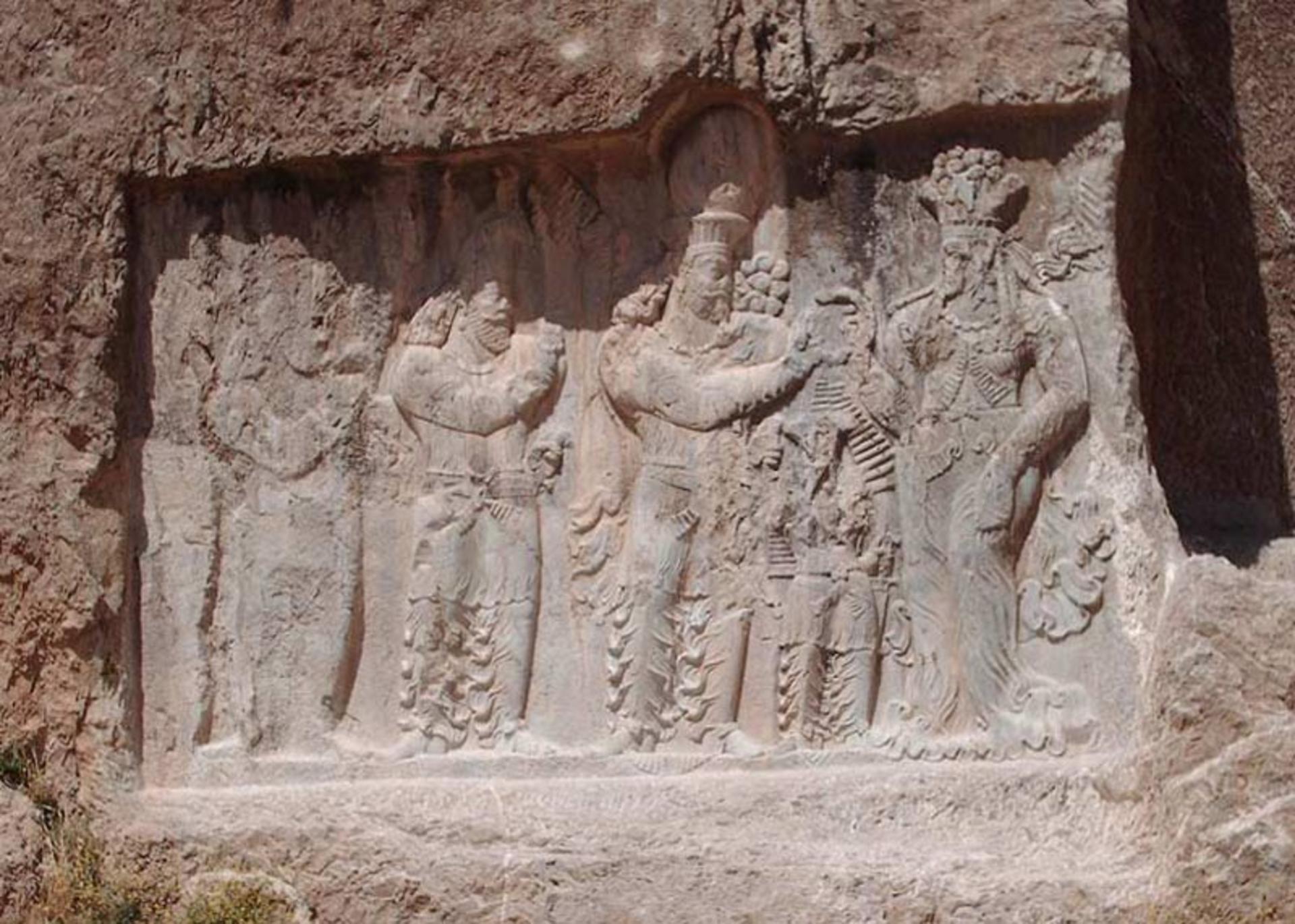نقش برجسته نرسی در نقش رستم