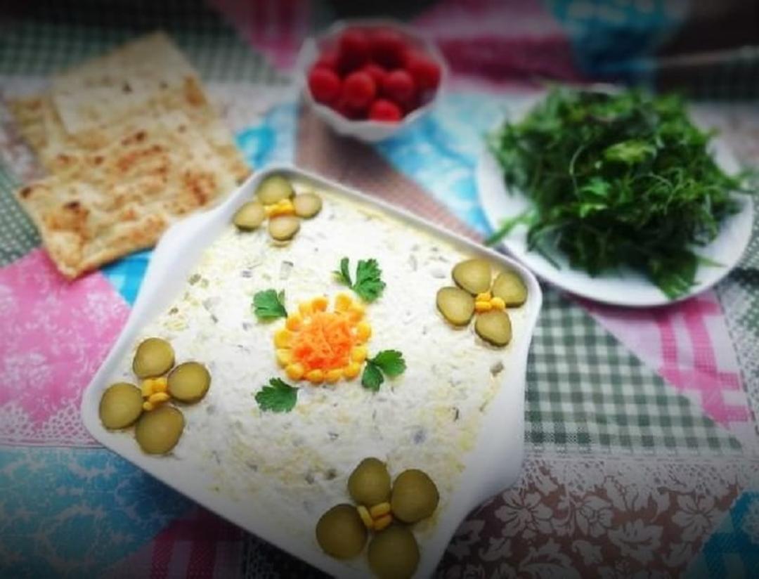 سالاد الویه و طرز تهیه آن