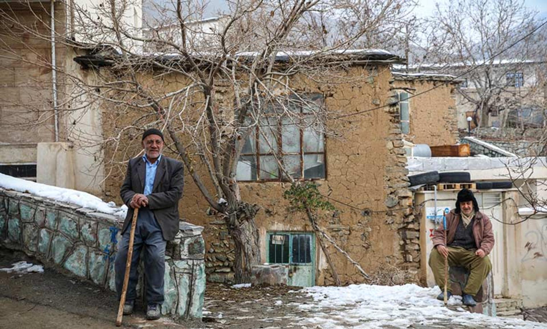 ساکنان قدیمی روستای وردیج و خانه های روستای وردیج