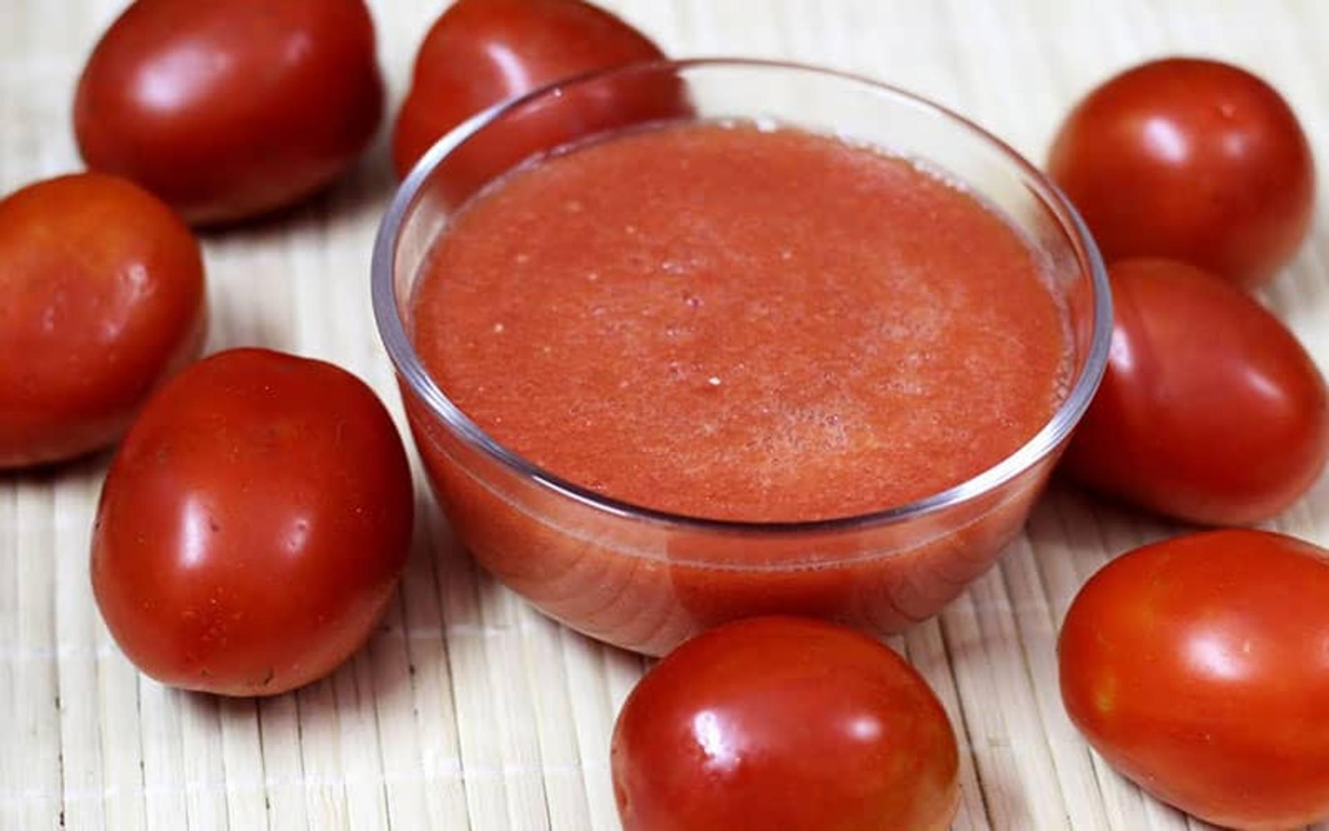 پوره گوجه فرنگی